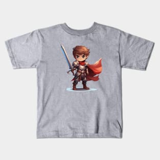 Heroic Fantasy Fighter Boy Kids T-Shirt